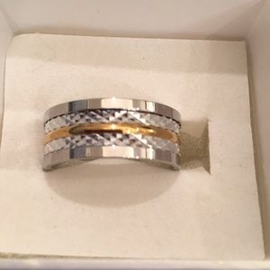 Textured 2 Tone Band